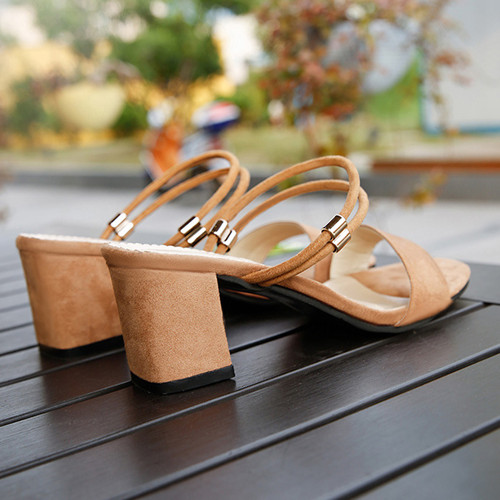 Classic two ways of wearing high heels slippers sandals ladies heels ladys heels womens shoes