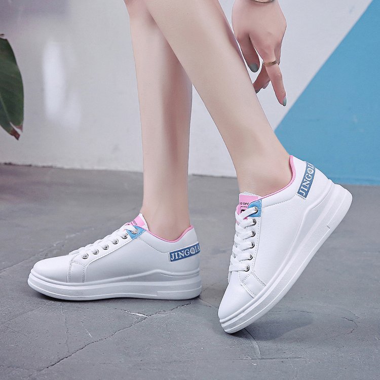 New small white shoes versatile women&apos;s shoes student casual shoes 2020 Yuansu wind board shoes