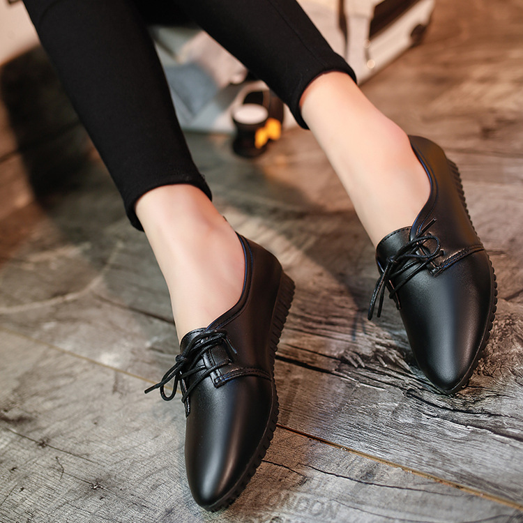 Women&apos;s single shoes small white shoes flat bottomed women&apos;s shoes manufacturers direct wholesale