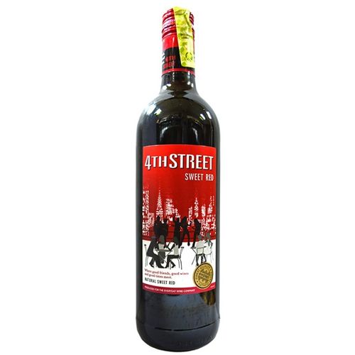 4th Street 4th Street Natural Sweet Red Wine 750 Ml.