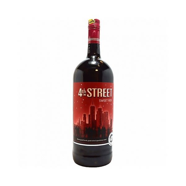 4th Street Natural Sweet Red Wine 1.5LTR