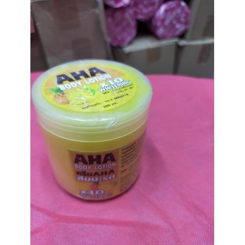 AHA WHITENING LOTION Enhanced Collagen Body Skin Cream 250 G