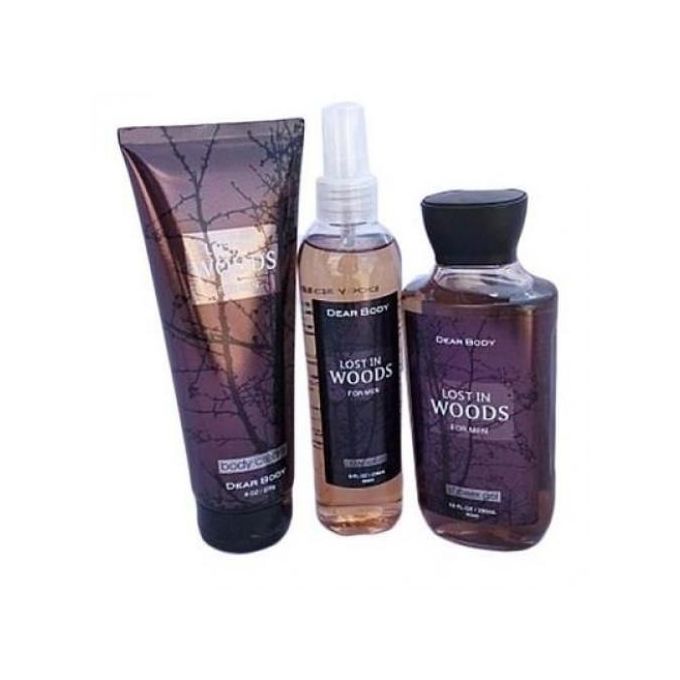 Dear Body Lost In Woods Body Splash Body Cream Shower Gel