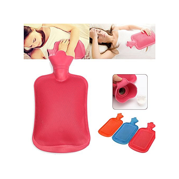 Hot Water Bottle - Thick High Density Rubber Hot Water Bag 2L