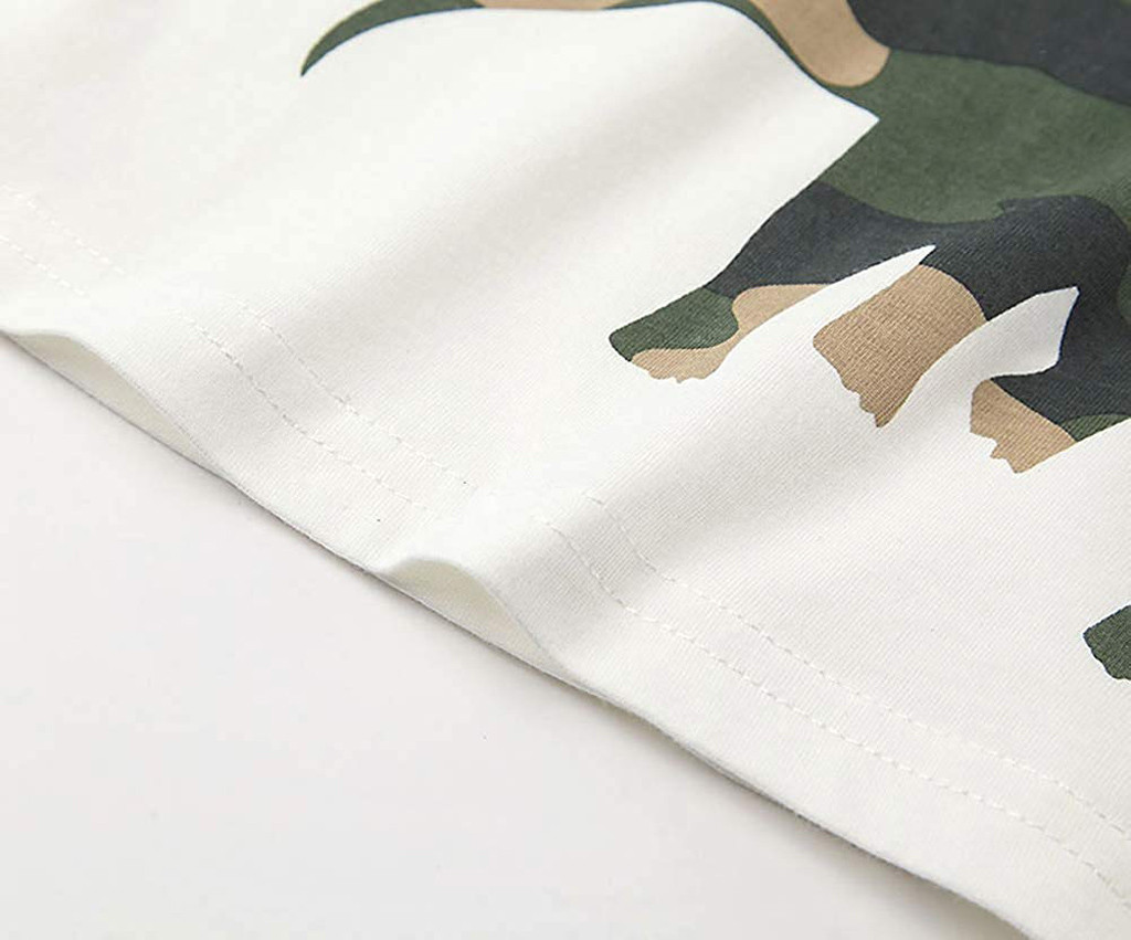 T-shirts Boys' clothes, summer children's dinosaur T-shirts, boys' sportswear T-shirts &amp; Polos