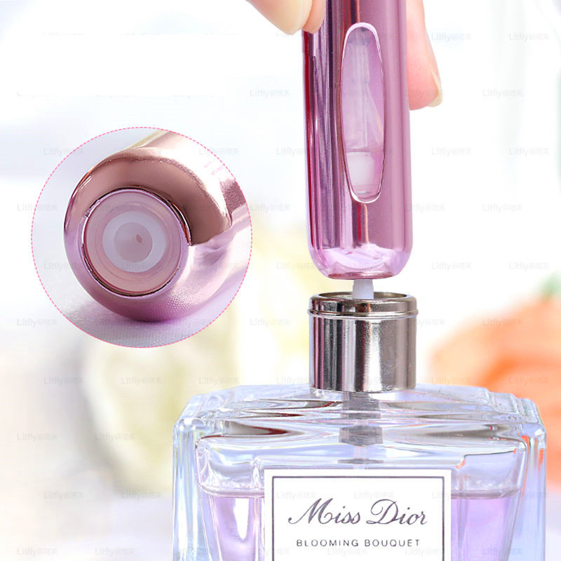 Fragrances & Deodor 1PC Top Quality 12ml Perfume Bottle Mini Metal Sprayer Refillable Aluminum