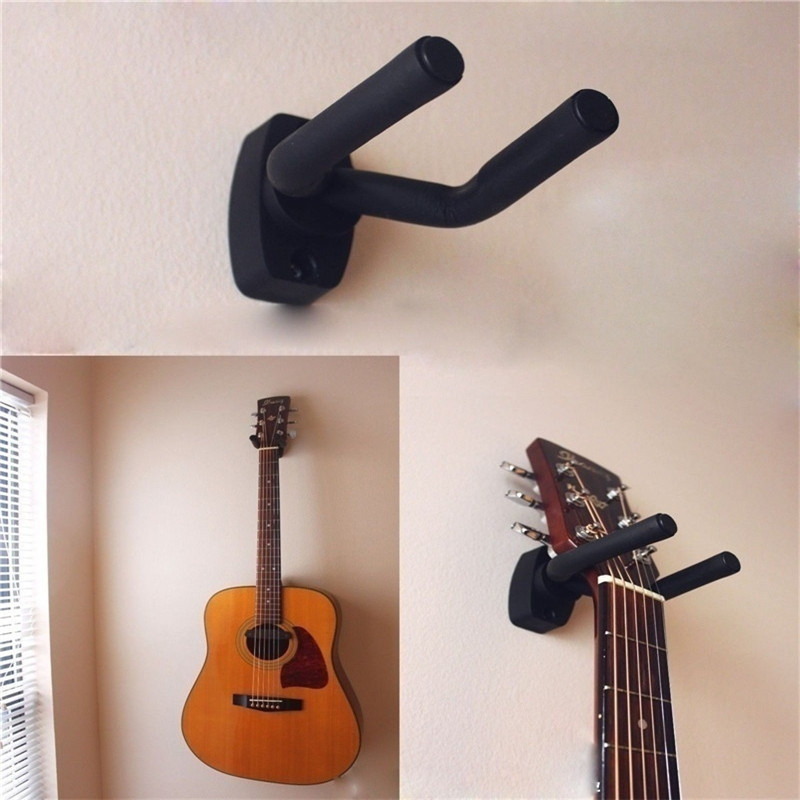 Storage &amp; Media Accessories 1 Pcs Guitar Hanger Hook Holder Wall Mount Stand Rack Bracket Display