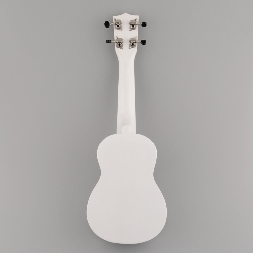 21 inches Soprano Ukulele 12 Frets Instrument Wood Hawaiian Style Guitar 4 Strings Hawaii Guitar