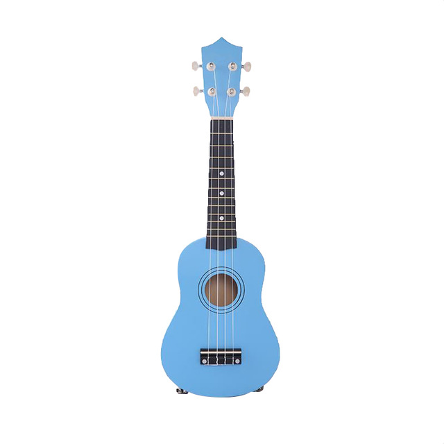 21 inches Soprano Ukulele 12 Frets Instrument Wood Hawaiian Style Guitar 4 Strings Hawaii Guitar