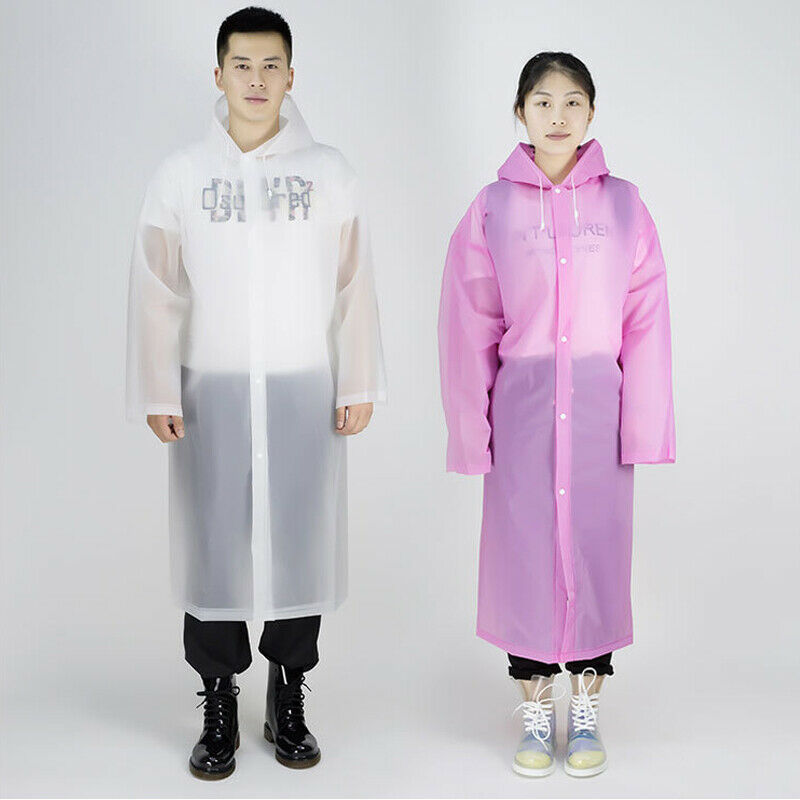 Hot Sale Men Women Adult One-piece Waterproof Rain Coat Eva Thicker Jackets &amp; Trench Coats