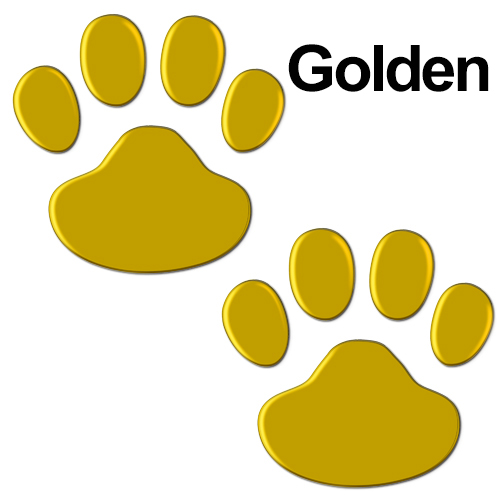 4Pcs/Set Car Sticker Cool Design Paw 3D Animal Dog Cat Bear Foot Prints  Exterior Accessories