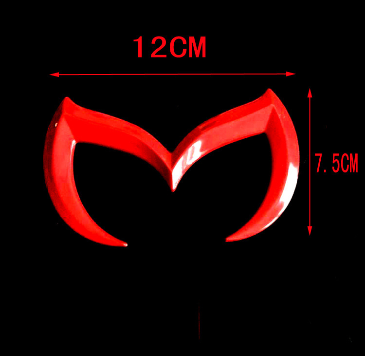 Bat logo car sticker tail logo Ruiyi DIY modified car logo car Exterior Accessories