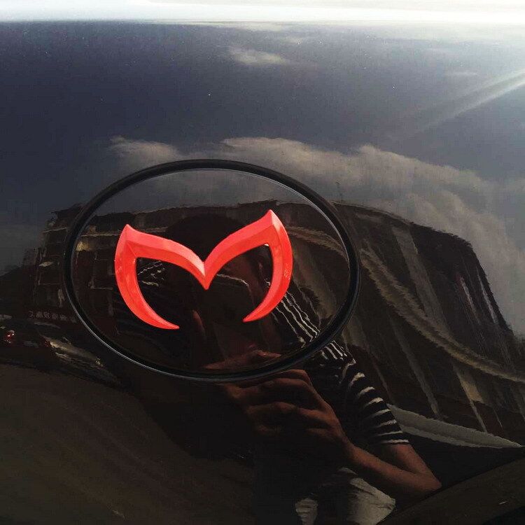 Bat logo car sticker tail logo Ruiyi DIY modified car logo car Exterior Accessories
