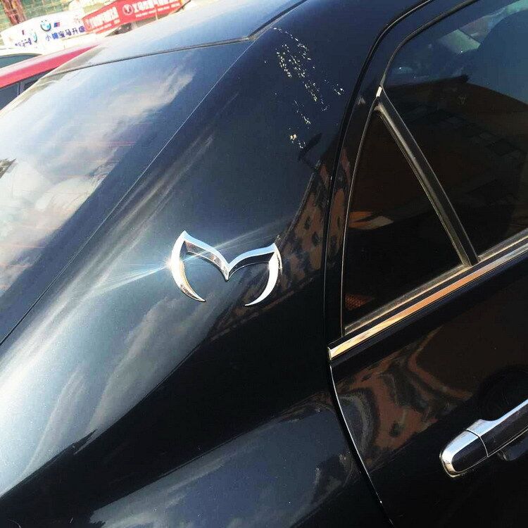 Bat logo car sticker tail logo Ruiyi DIY modified car logo car Exterior Accessories