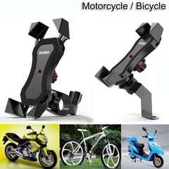 Rotatable Motorcycle Bike Phone Holder Mount For Smartphone 4.5-6.5 Motorcycle & Powersports black one size