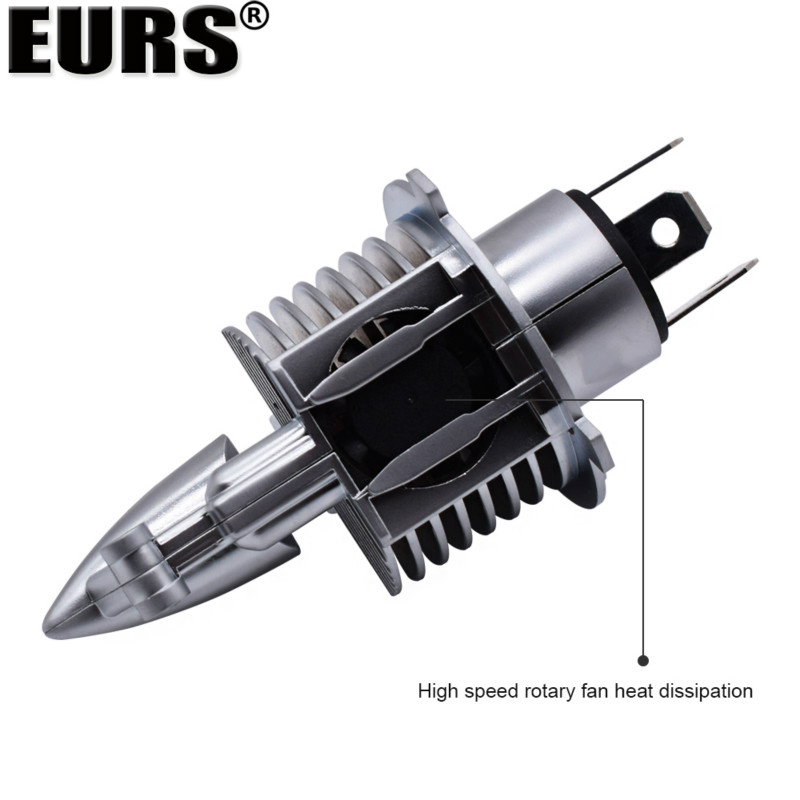 2PCS Fighter Foco H4 Led Bulbs Car/motorcycle Headlight 72W 12V 24V Lights &amp; Lighting Accessories