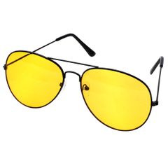 Anti-glare Sunglasses Car Driver Night Vision Goggles Auto Accessories Driving Glasses one size yellow Yellow one size