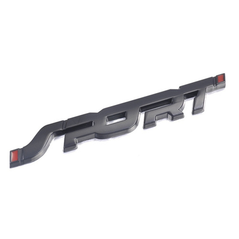 Fashion SPORT Emblem Trunk Fender Badge Sticker Car Metal 3D Logo Stickers Exterior Accessories