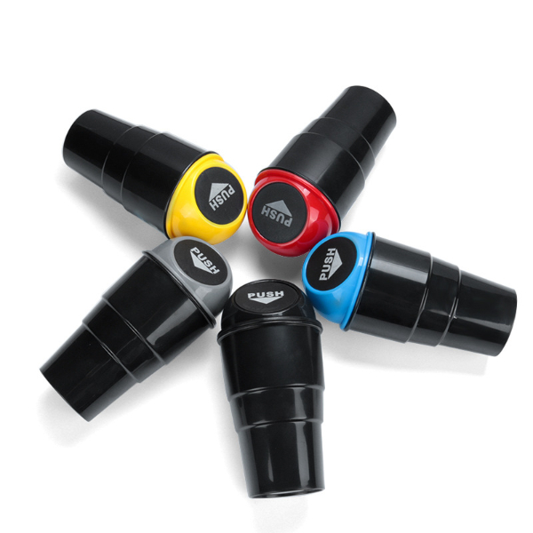 Abs Car Trash Garbage Can Automobiles Trash Dust Case Holder Bin Box Car-styling Can Rubbish   Interior Accessories