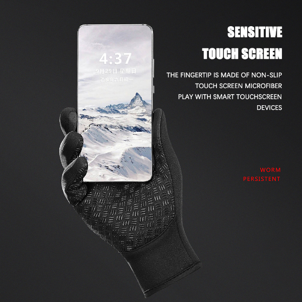 Winter Men's Gloves Warm Touchscreen Sport Fishing Splash-proof Skiing Army Cycling  Motorcycle &amp; Powersports