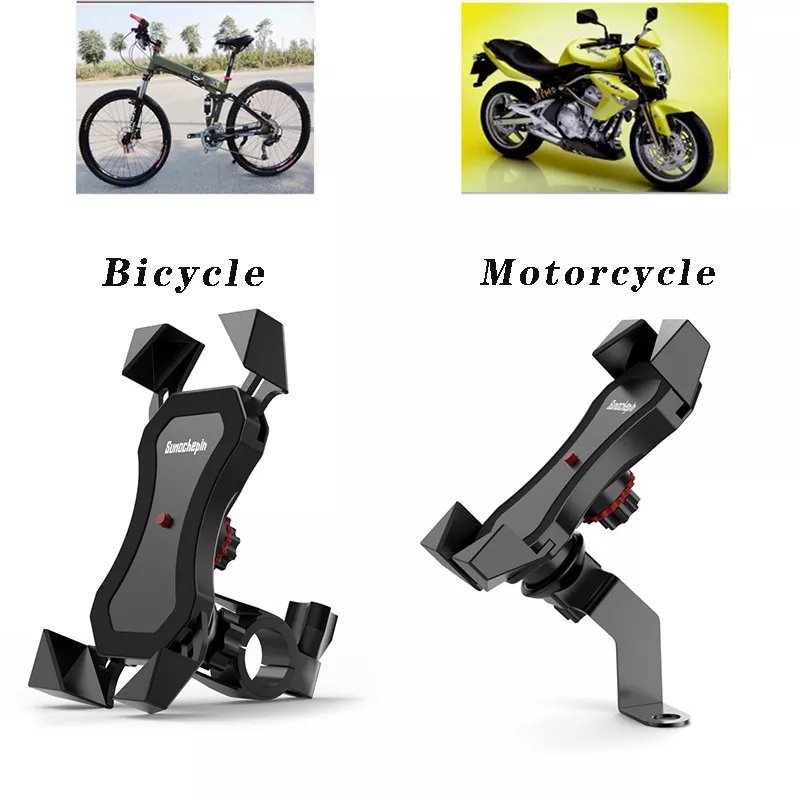 Rotatable Motorcycle Bike Phone Holder Mount For Smartphone 4.5-6.5 Motorcycle &amp; Powersports