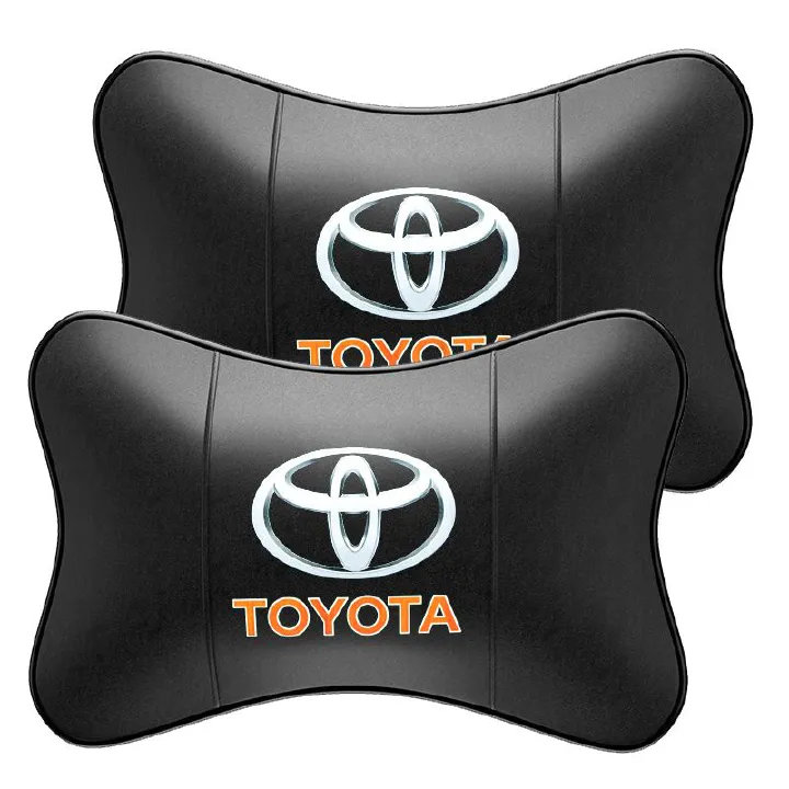Toyota Seat Covers & Accessories Car Four Seasons General Car Head Pillow Neck Pillow Car Seat Supplies Interior Comfort Pillow Pair For Loading