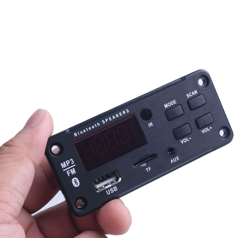 MP3 Players Decoder Board Wireless Audio Module Support USB TF AUX FM Audio Radio