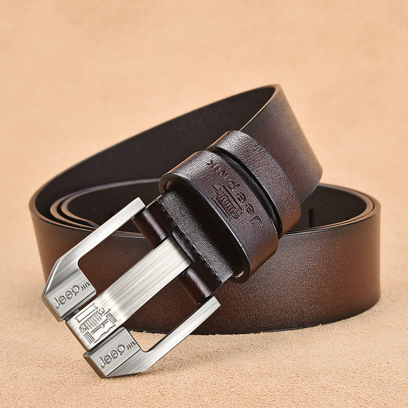 Belts Brand Belt High Quality Alloy Pin Buckle Men&apos;s Business Retro Youth With jeans new belt