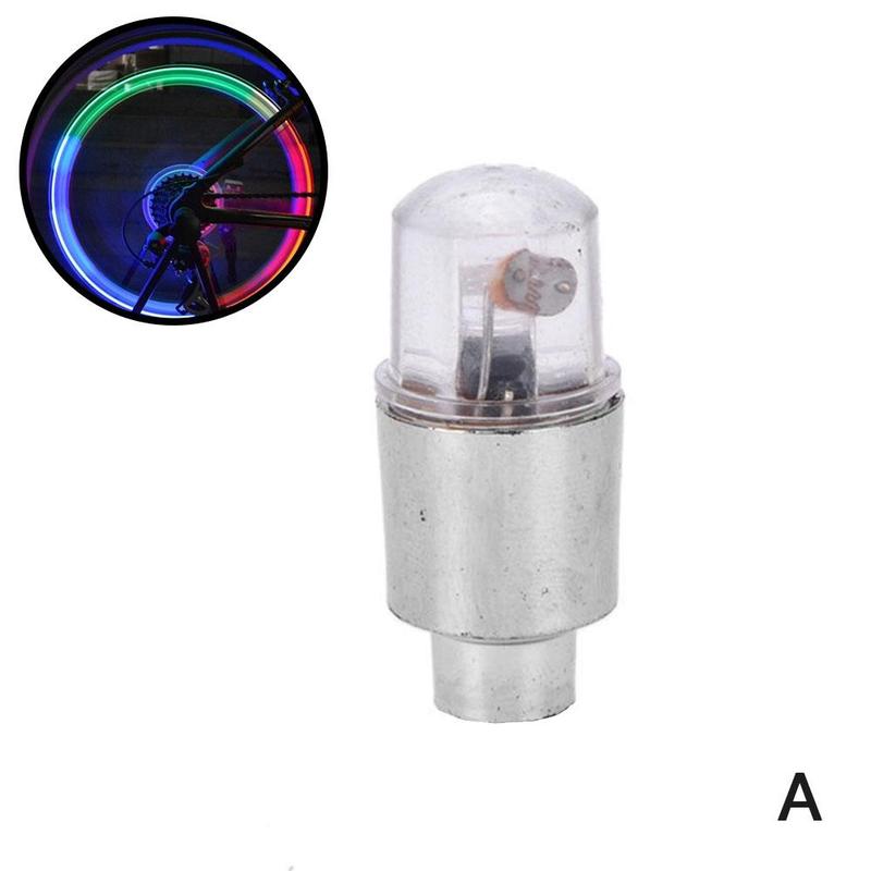 4pcs Lights &amp; Lighting Accessories  Bike Car Motorcycle Wheel Tire Tyre Valve Cap Neon LED Light