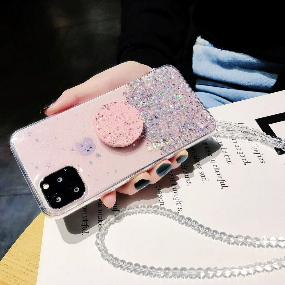 Bling Glitter Case For iPhone 11 Pro Max 11 Pro 11 XS XR X XS Max 6s 6 7 8 Screen Protectors