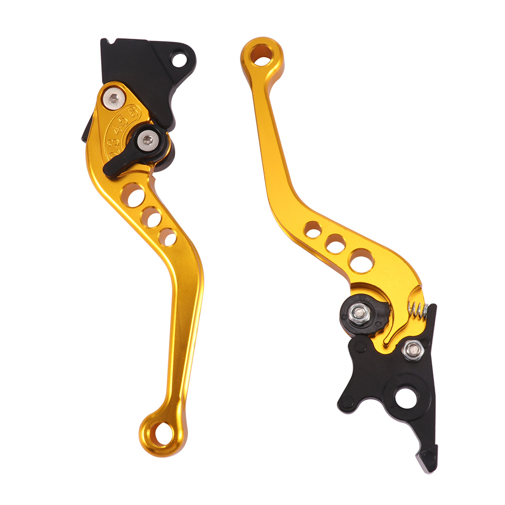 2pcs Alloy Motorcycle Brake Handle CNC Motorcycle Clutch Brake Lever  Motorcycle &amp; Powersports