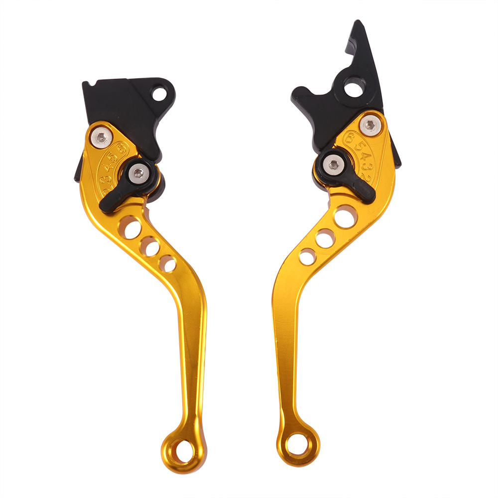 2pcs Alloy Motorcycle Brake Handle CNC Motorcycle Clutch Brake Lever  Motorcycle &amp; Powersports