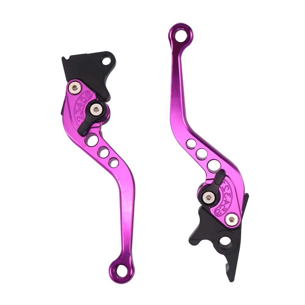 2pcs Alloy Motorcycle Brake Handle CNC Motorcycle Clutch Brake Lever  Motorcycle &amp; Powersports