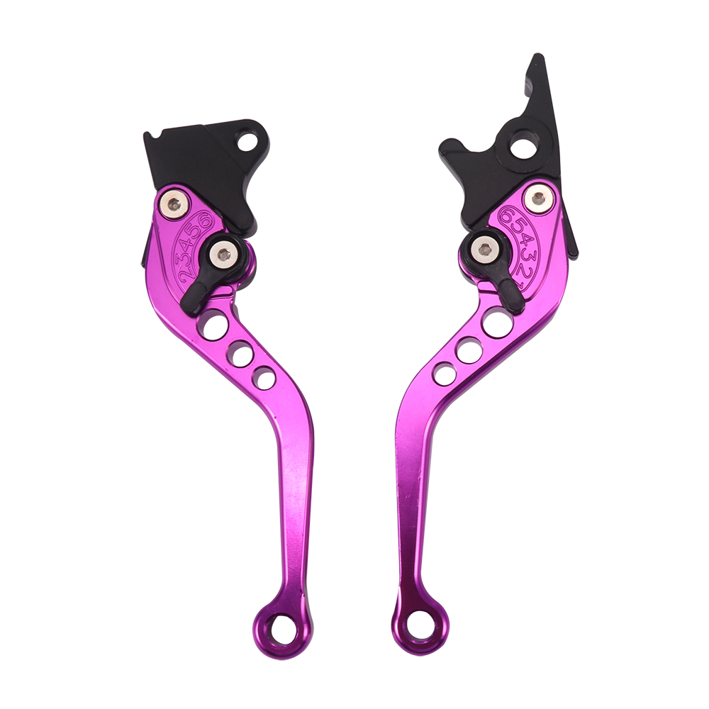 2pcs Alloy Motorcycle Brake Handle CNC Motorcycle Clutch Brake Lever  Motorcycle &amp; Powersports