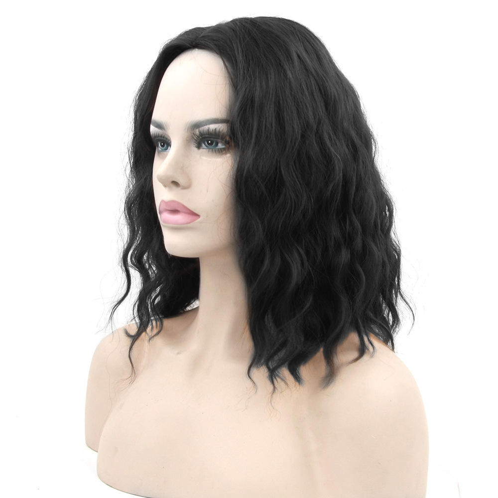Short curly headgear high temperature silk short curly Cosplay  Wigs