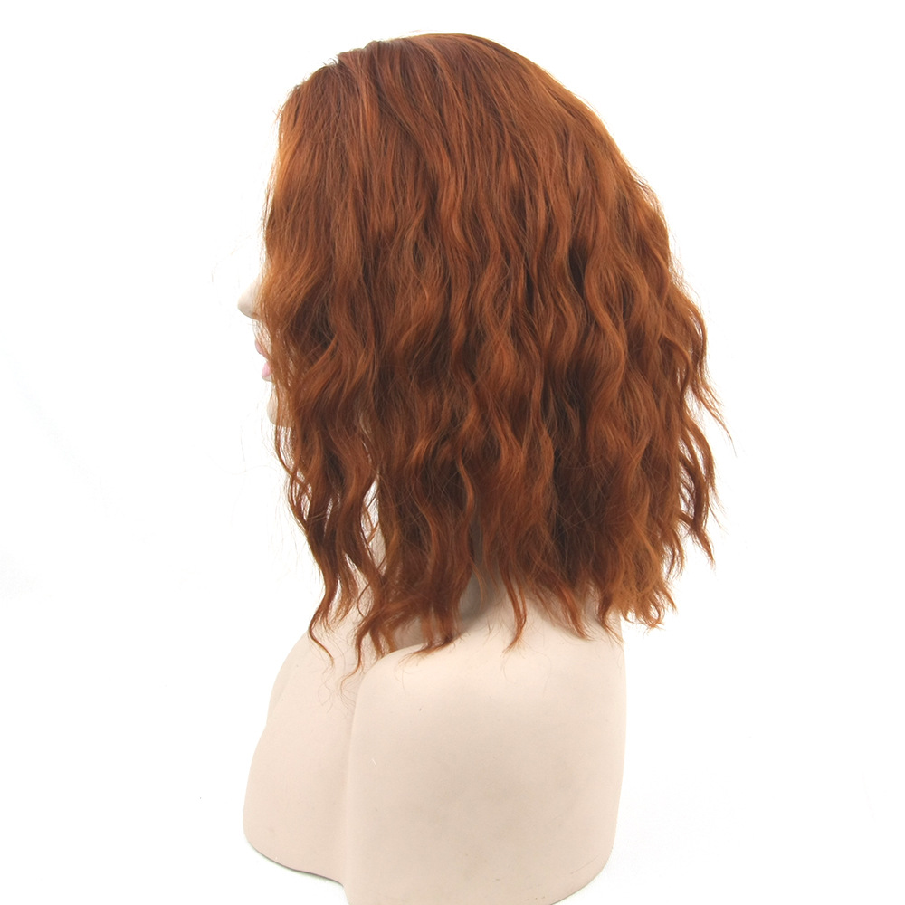 Short curly headgear high temperature silk short curly Cosplay  Wigs