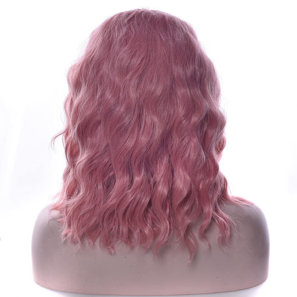 Short curly headgear high temperature silk short curly Cosplay  Wigs