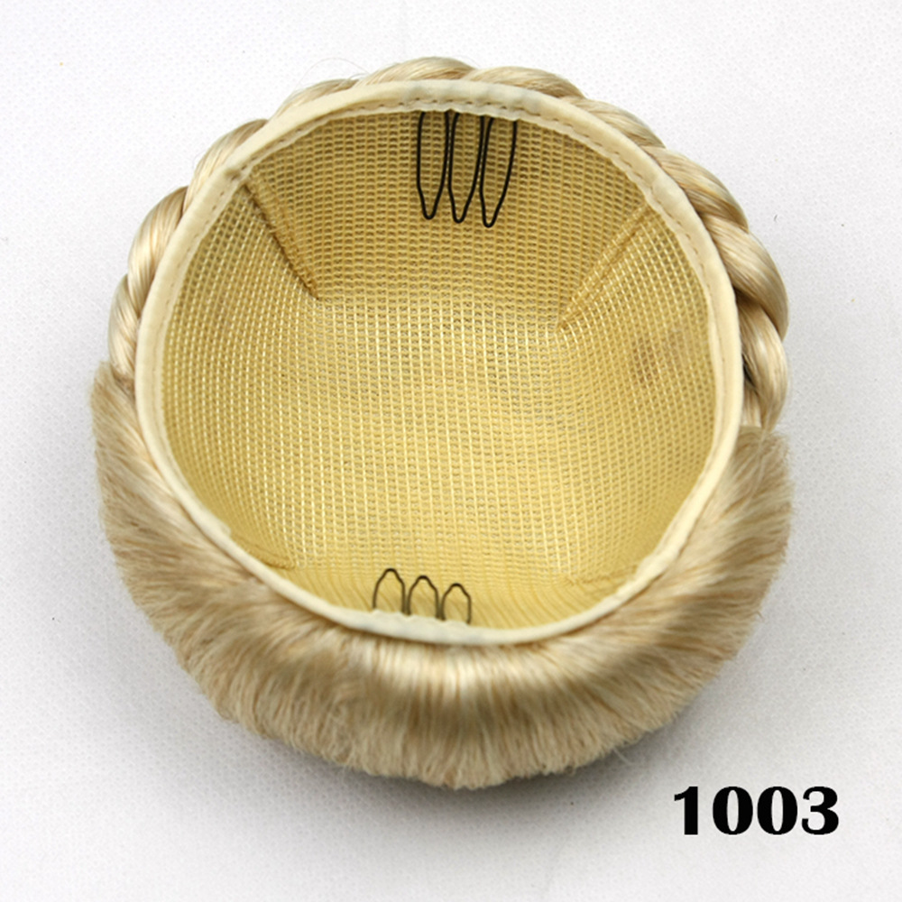 High temperature silk professional hair wholesale fashion bun Wigs