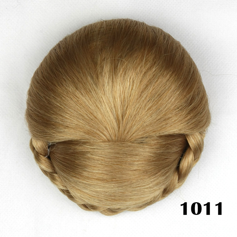 High temperature silk professional hair wholesale fashion bun Wigs