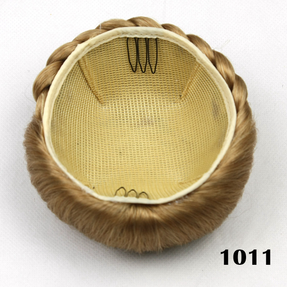 High temperature silk professional hair wholesale fashion bun Wigs