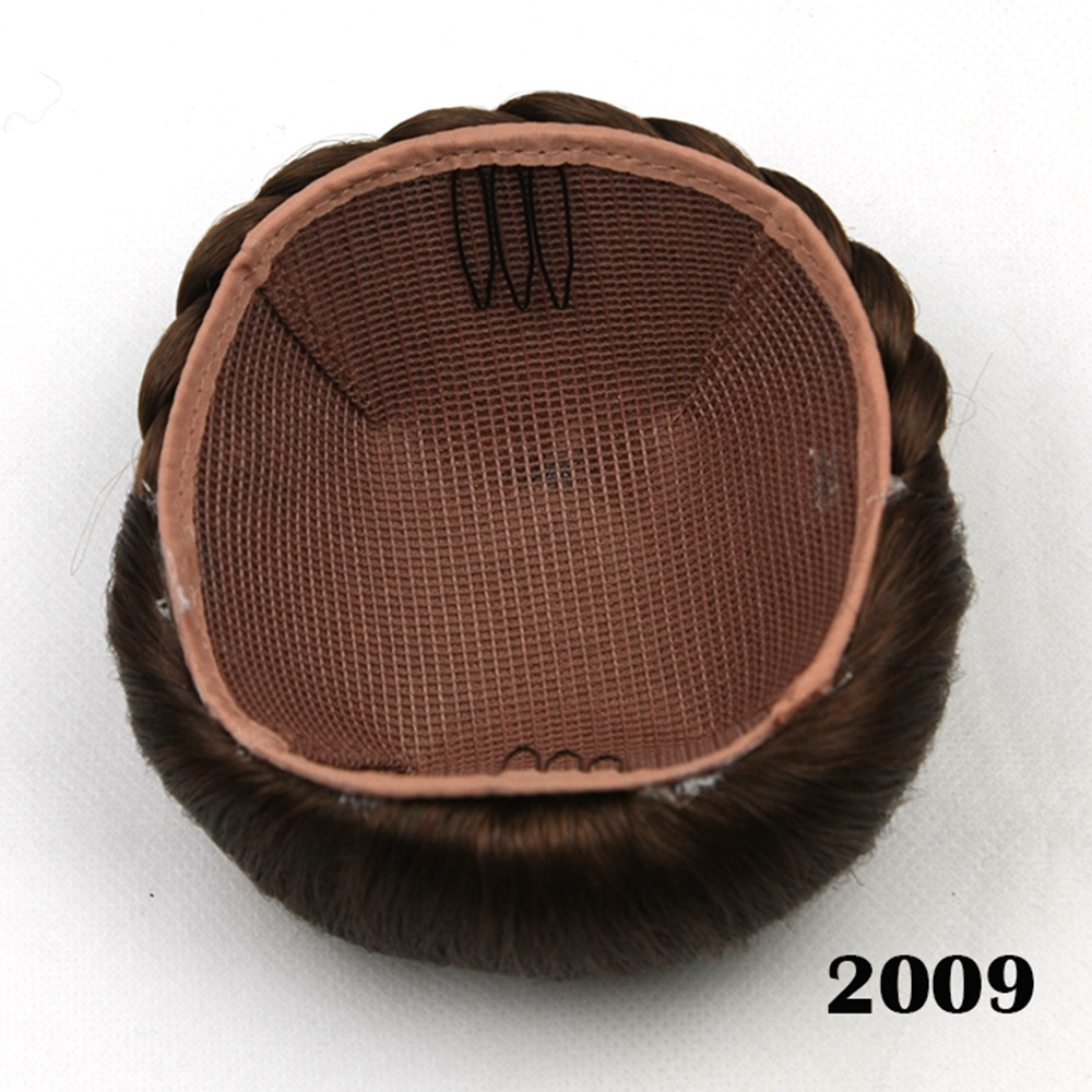 High temperature silk professional hair wholesale fashion bun Wigs