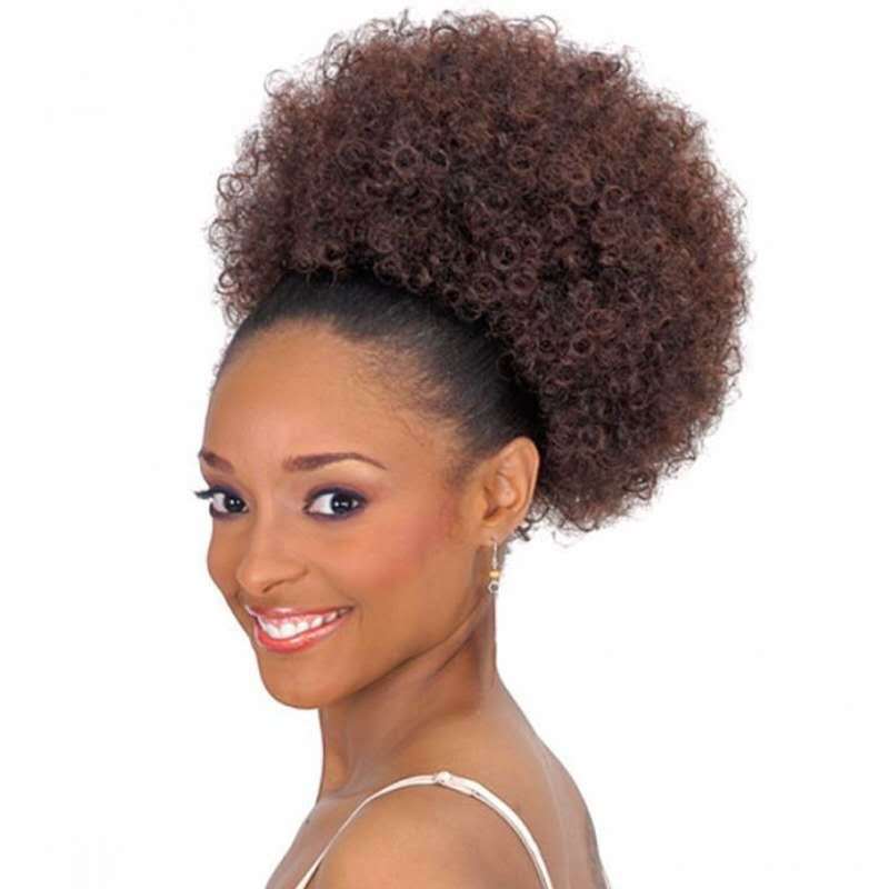 African wig contract explosion hair bun chemical fiber contract  Wigs