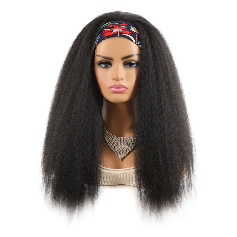 Foreign trade hair with headband wig headgear corn whisker with Wigs