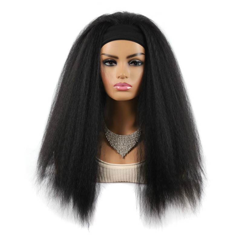 Foreign trade hair with headband wig headgear corn whisker with Wigs