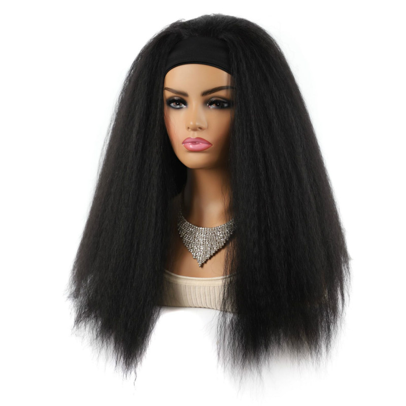Foreign trade hair with headband wig headgear corn whisker with Wigs