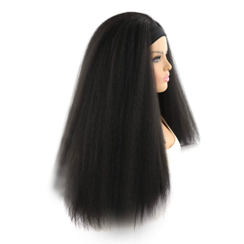 Foreign trade hair with headband wig headgear corn whisker with Wigs