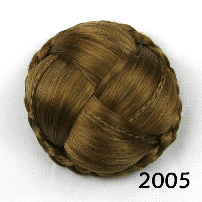 Large contract knitting wig wholesale fixed bun Wigs