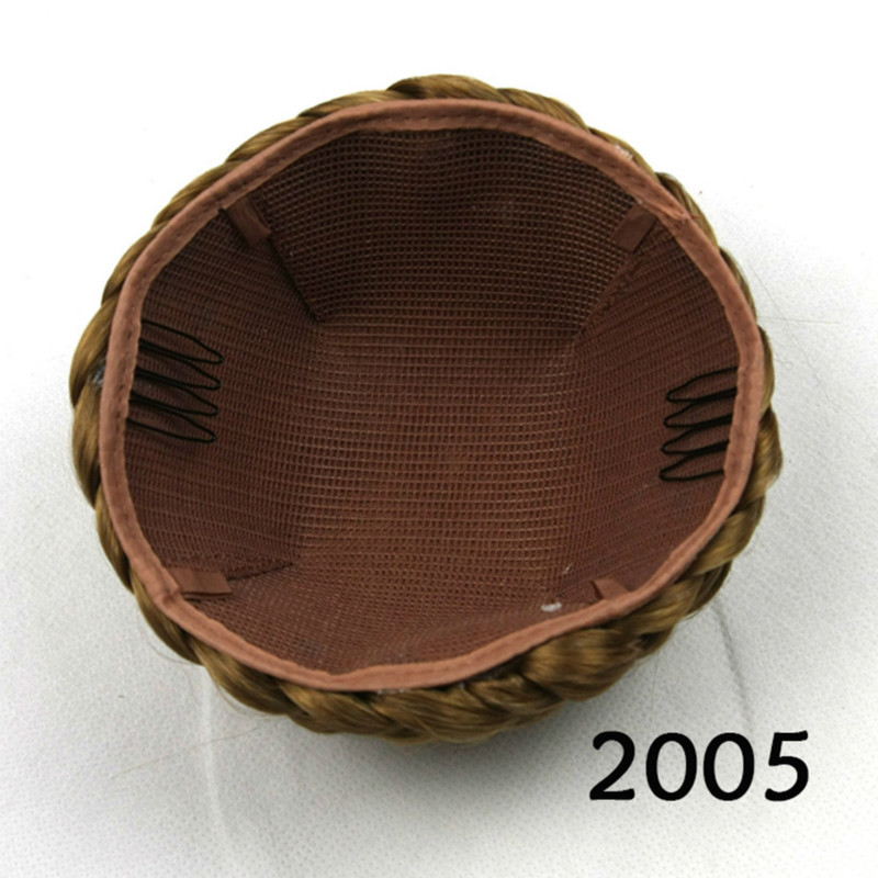 Large contract knitting wig wholesale fixed bun Wigs