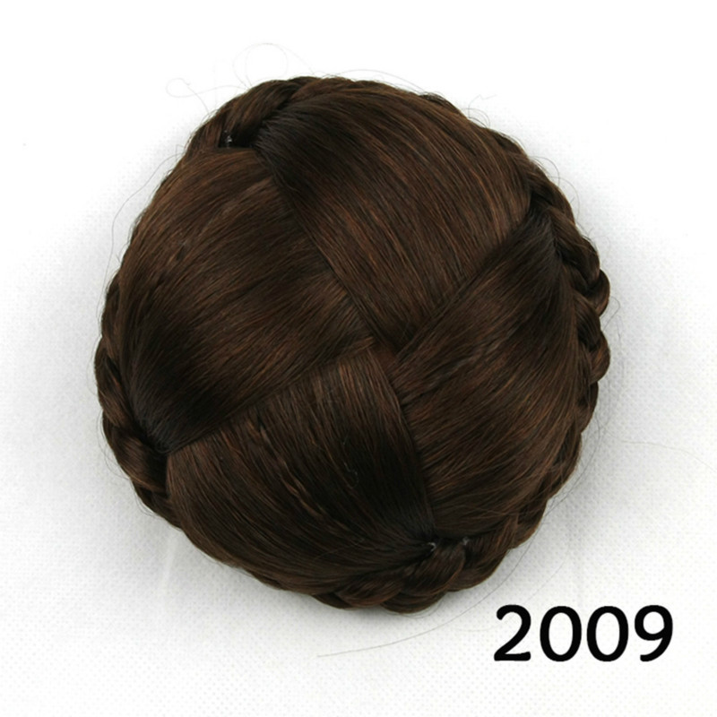 Large contract knitting wig wholesale fixed bun Wigs