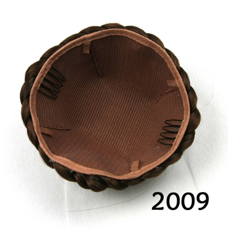 Large contract knitting wig wholesale fixed bun Wigs